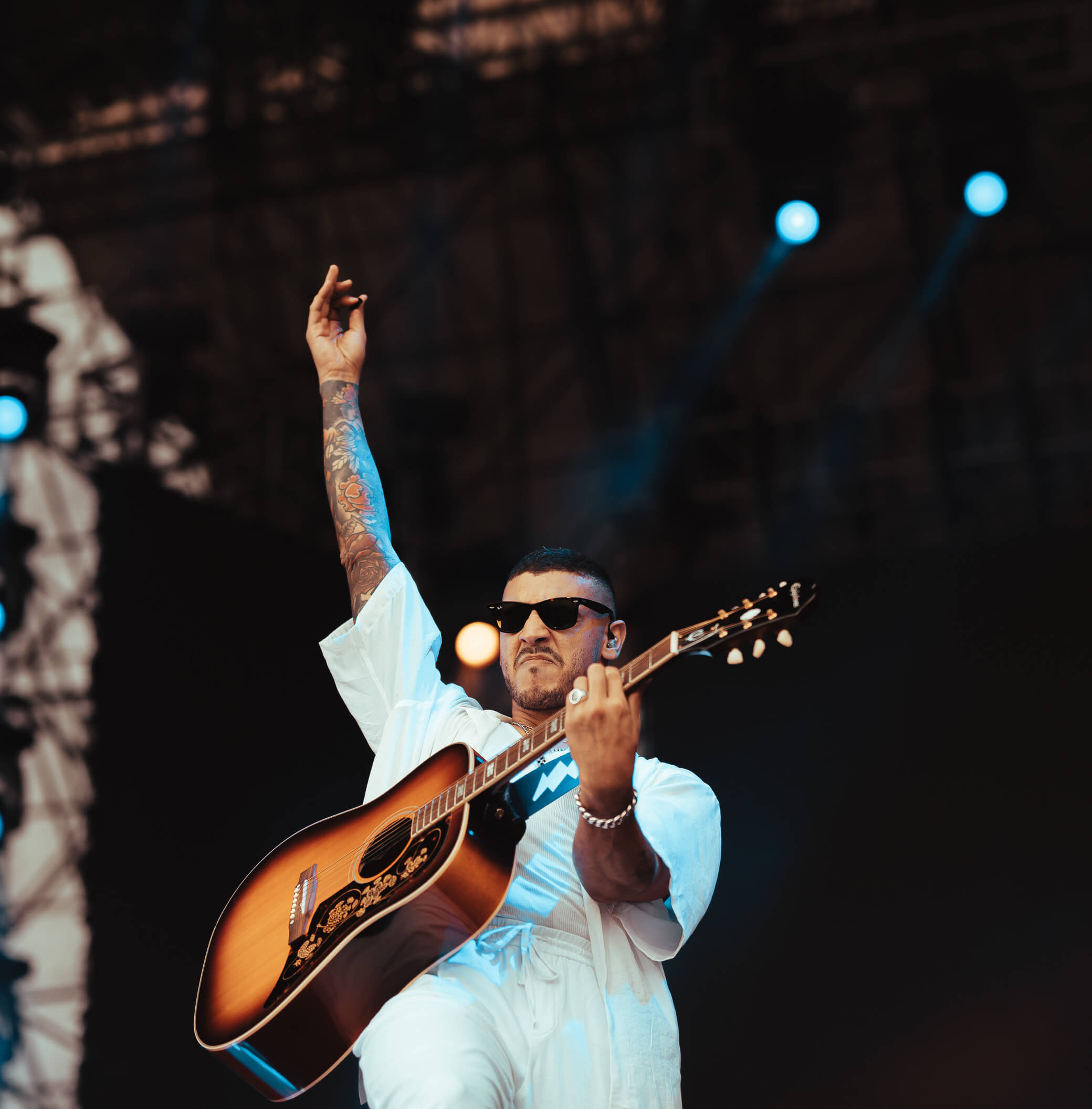 Daniel Medarado en concierto