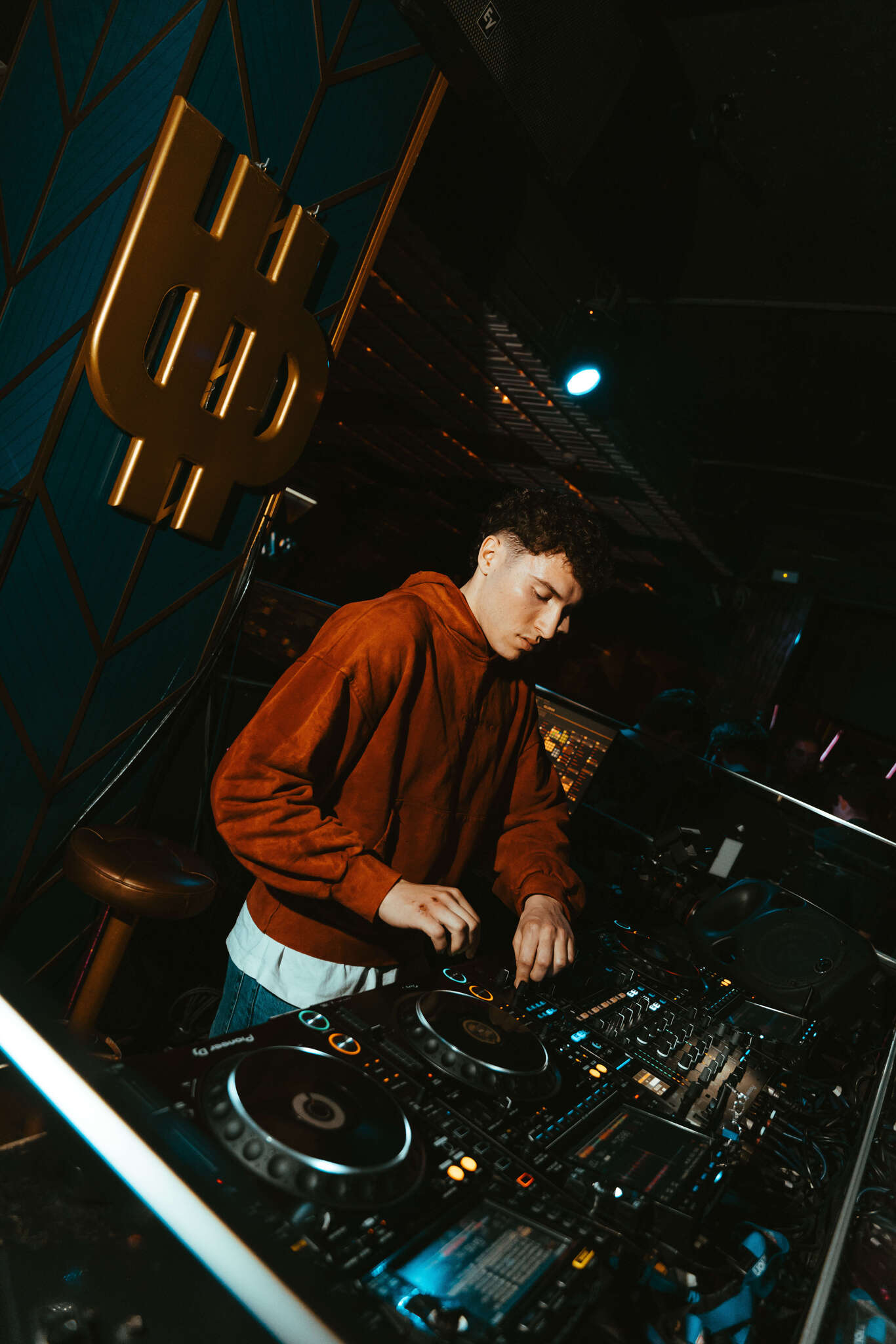 DJ en acción